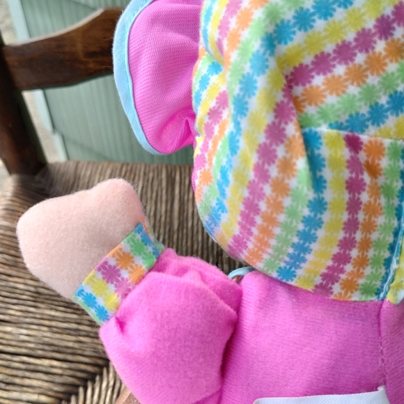 Baby's First Giggles 13" Baby Doll Plush Soft Body Pink Girl Baby Doll Lovey - Picture 10 of 15